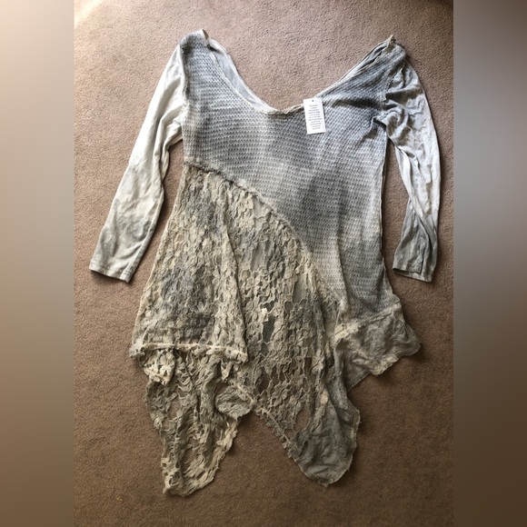 Anthropologie Scrapbook Tunic Top Boho Style Size M New - Picture 3 of 5